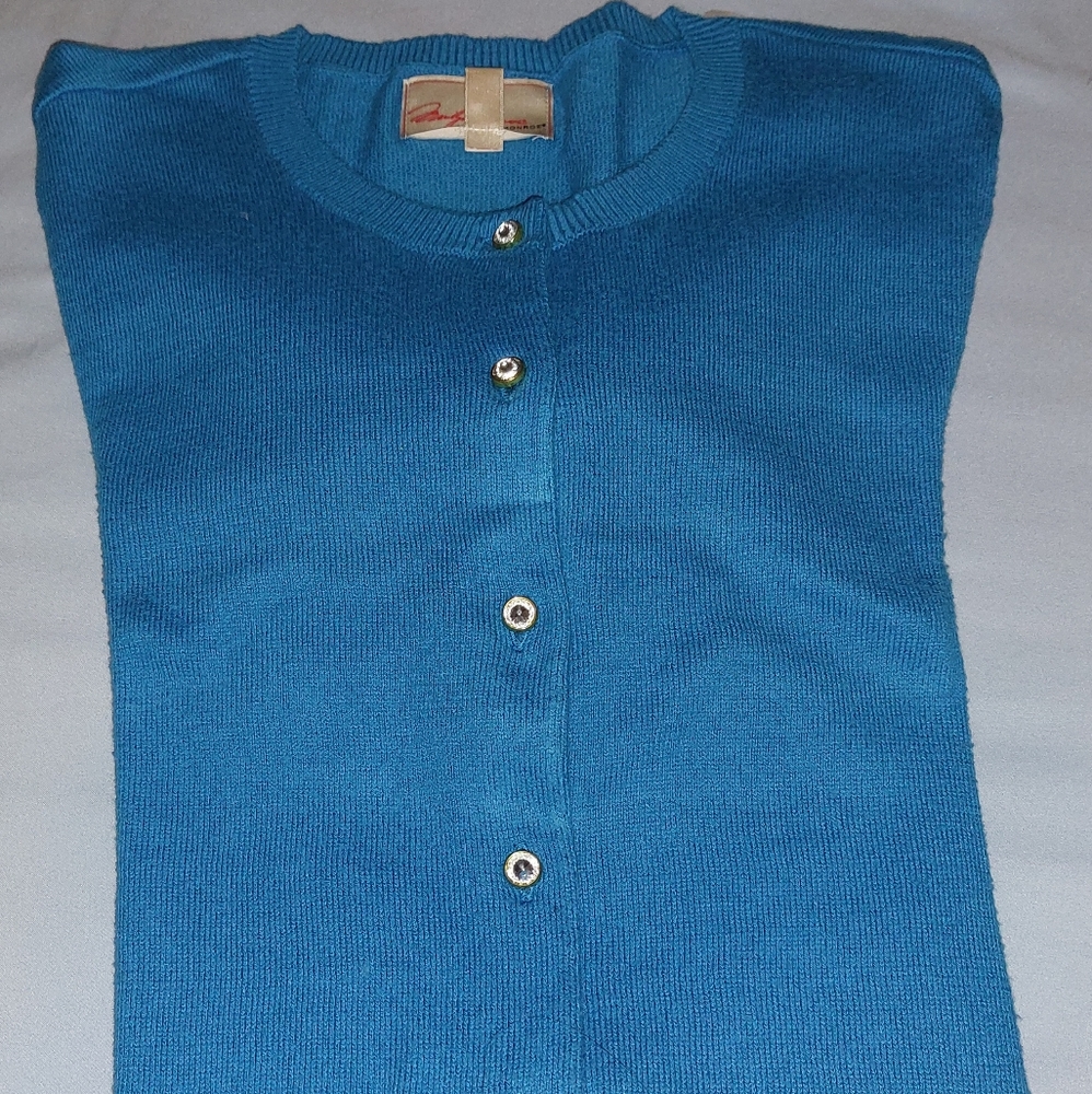 Fashion sweatshirt with rhinestones and hood. Good condition,  used